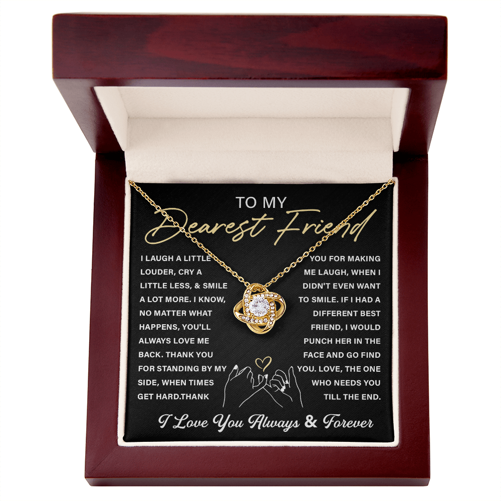 To My Dearest Friend - Heart Gifts Friendship Gift for Women for Christmas