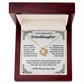 To My Granddaughter - I Will Forever Love You - Necklace