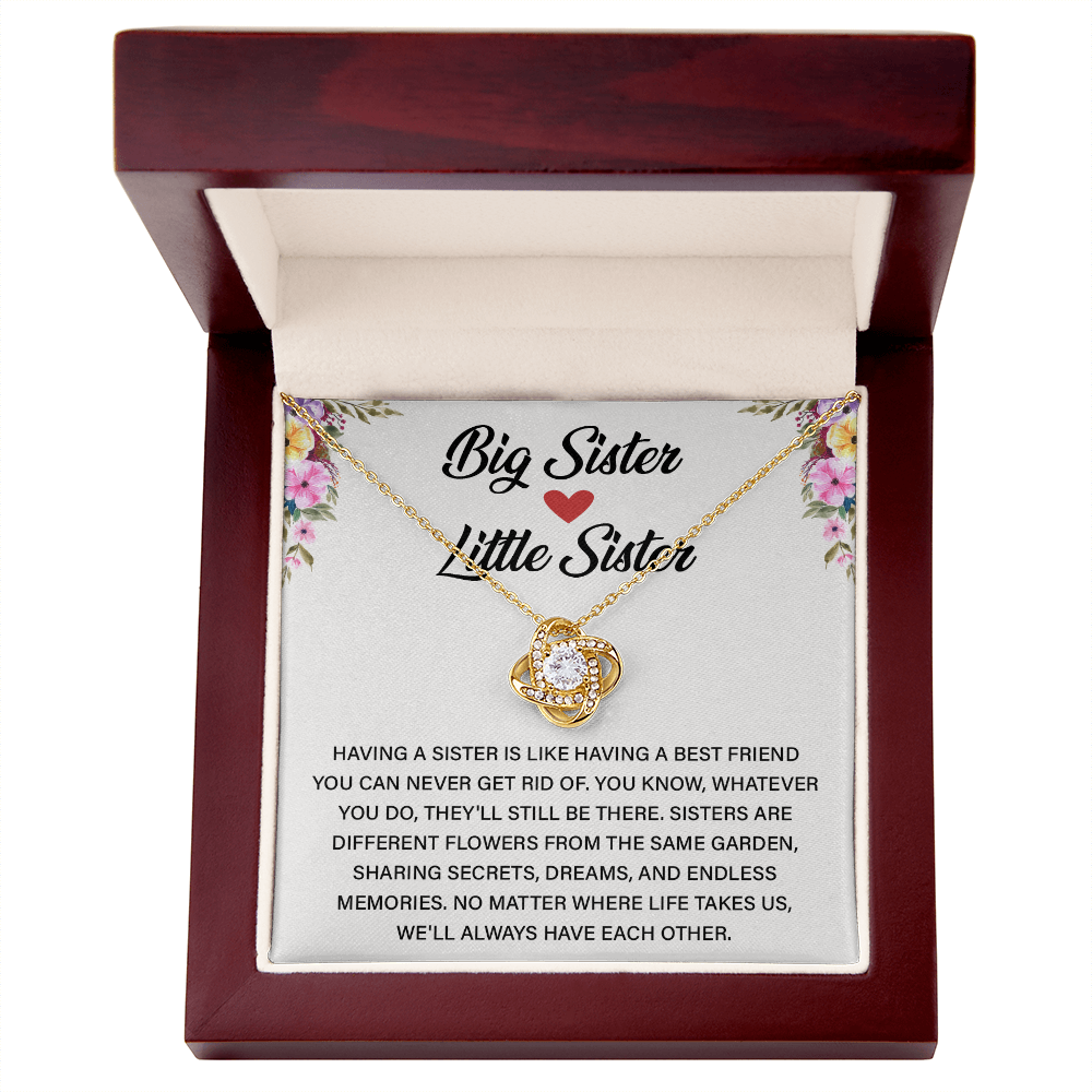 Big Sister and Little Sister - Your Sister Heart Will Melt With Your Loving Gift