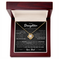 To My Amazing Daughter - the Most Beautiful Chapters of My Life - Love Knot Necklace