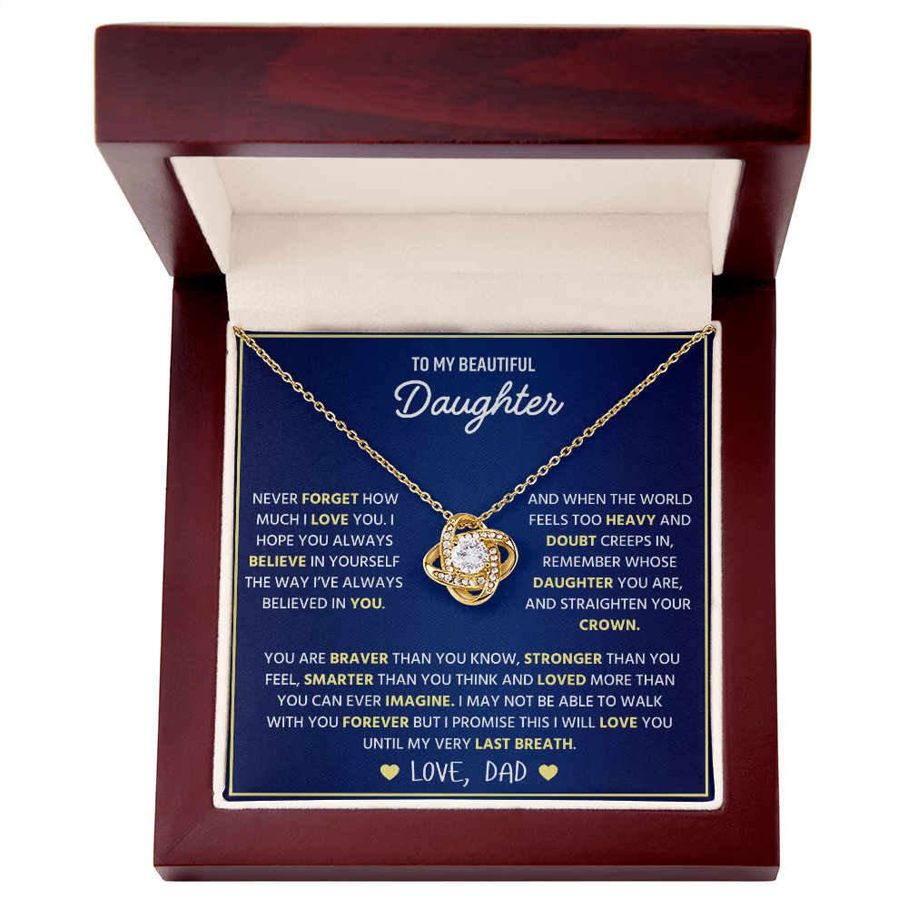 Gift for Daughter From Dad Daughter Necklaces From Mom