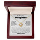 To My Daughter I Am So Thankful to Have You as a Daughter, Necklace