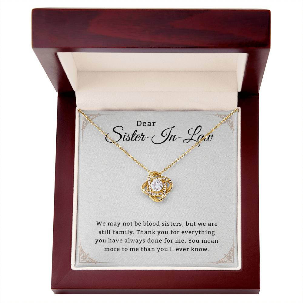 To My Sister In Law Necklace, Sister In Law Gifts From Sister In Law, Sister In Law Gifts, Sister In Law Wedding Gift, Sister In Law Birthday Gifts, Sister In Law Christmas Gifts