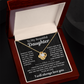 To My Beautiful Daughter | I Will Always Love You | Love Knot Necklace