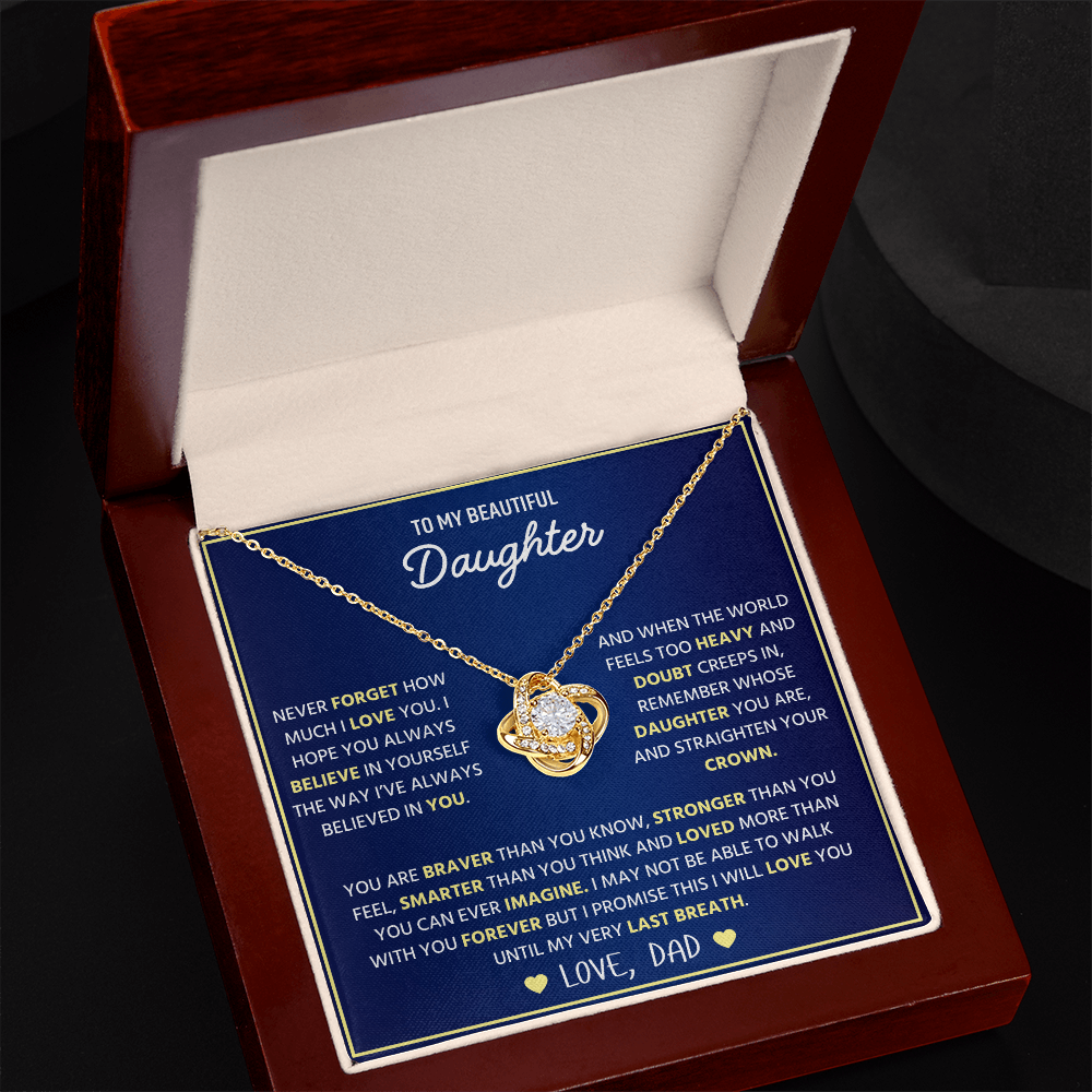 Gift for Daughter From Dad Daughter Necklaces From Mom