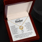 Sister Necklace From Brother, Jewelry for Sisters From Sister