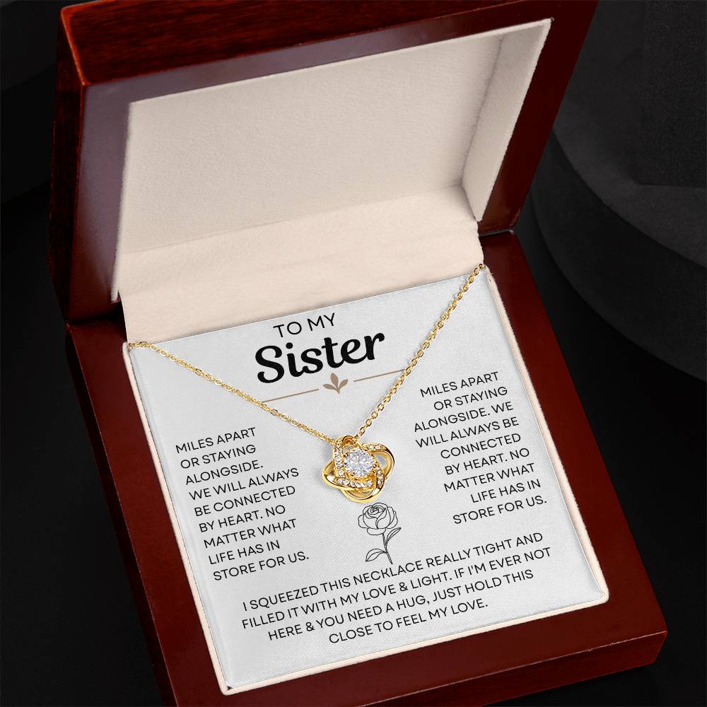 Sister Necklace From Brother, Jewelry for Sisters From Sister