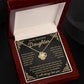 To My Amazing Daughter | I Am Always Right Here in Your Heart | Necklace