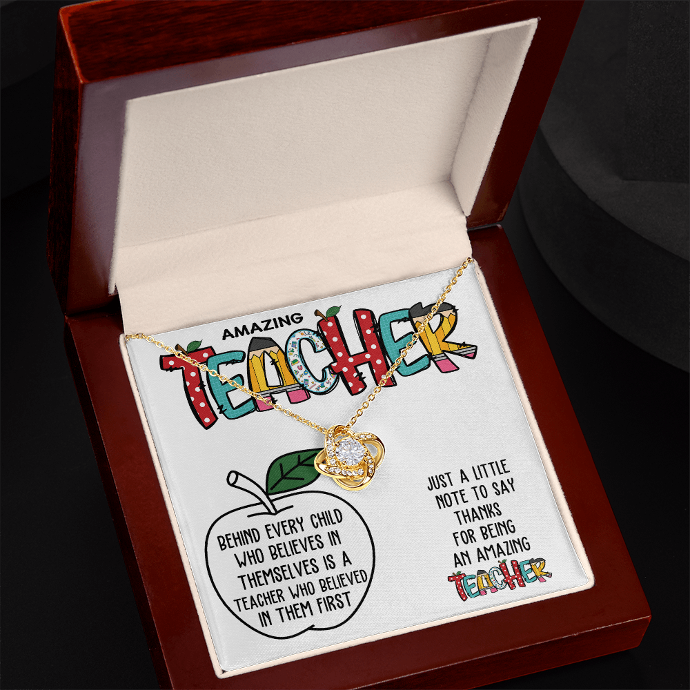 Thank You Gift for Teachers, Stainless Steel Jewelry for Women