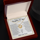 To My Future Daughter-in-law Necklace - Welcoming You to the Family