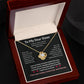 Women's Day Sister Necklace, Best Friend Gift From Brother & Sis