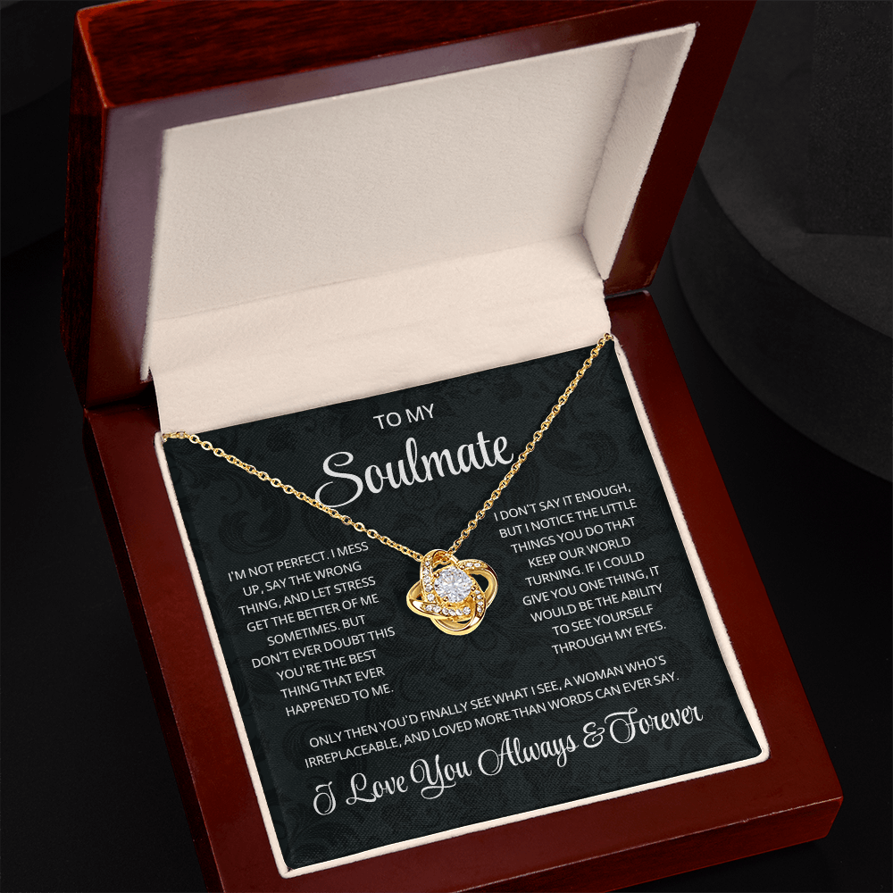 Soulmate Jewelry for Her on Valentine's Day, the Best Gifts for Wife, Girlfriend