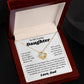 To My Daughter I Am So Thankful to Have You as a Daughter, Necklace
