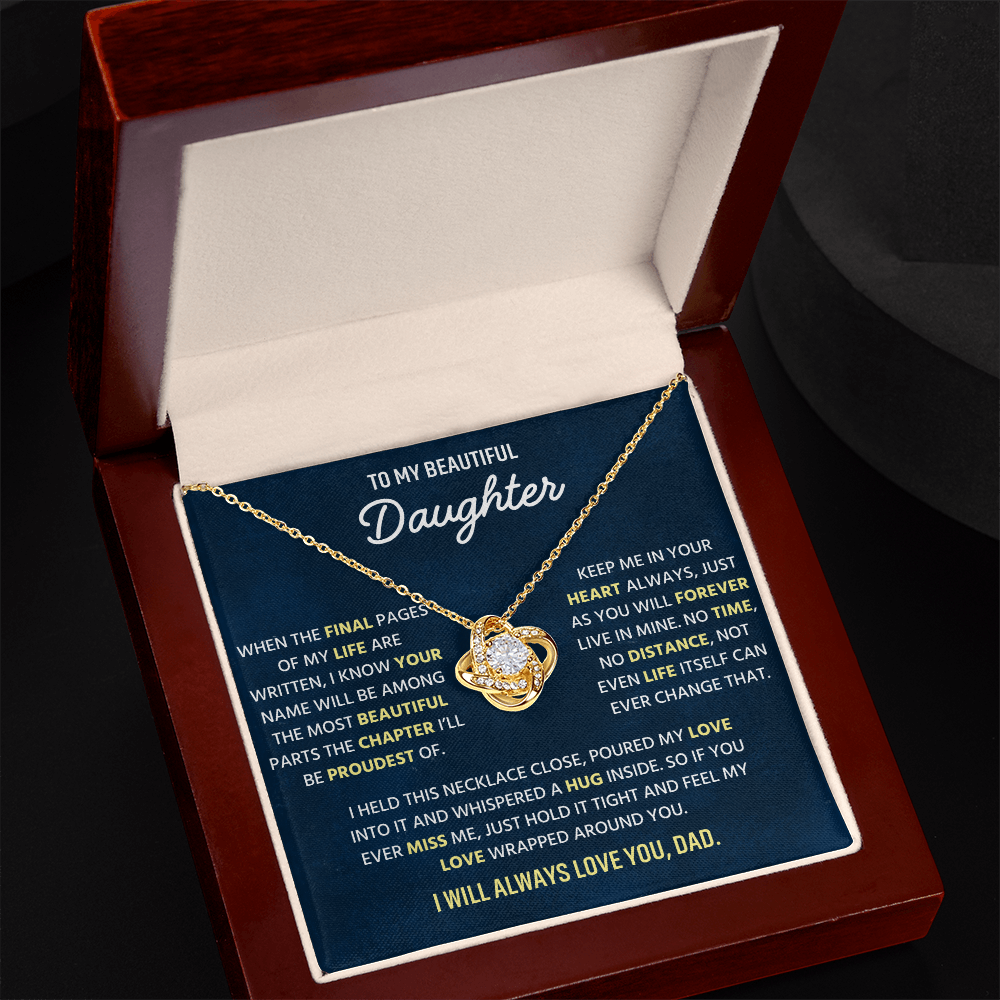 Dad Jewelry for Daughter, Birthday Gifts for Daughter