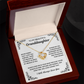 To My Granddaughter - I Will Forever Love You - Necklace