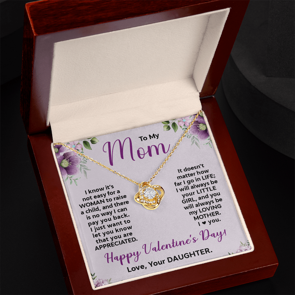 Love Knot Necklace – Celebrate Unconditional Love Between Mother and Child