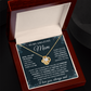 To My Mom - I Love You So Much - Love Knot Necklace