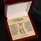 To My Beautiful Daughter Necklace From Mommy, Perfect for Mother's Day