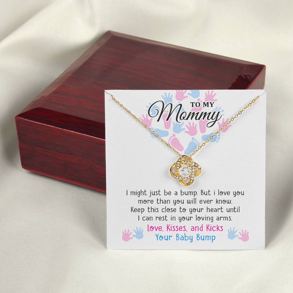 To My Beautiful Mom Necklace, Gift For Mom Necklace, Mother's Day Necklace, Pendant Necklace with Message Card