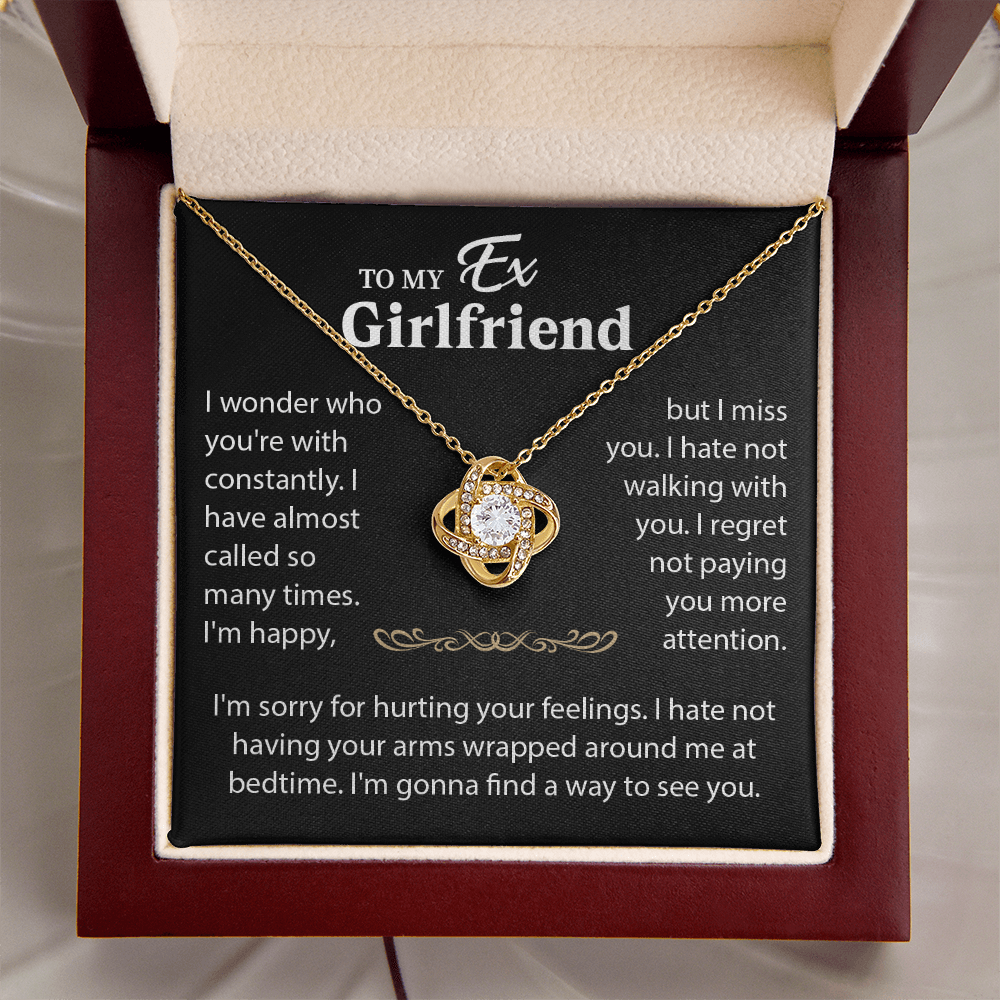 To My Ex Girlfriend - You Have Always Had My Heart - Necklace