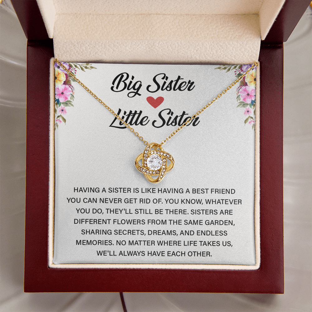 Big Sister and Little Sister - Your Sister Heart Will Melt With Your Loving Gift