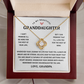 Granddaughter Necklace Pendant Jewelry With Message Card Gift Box