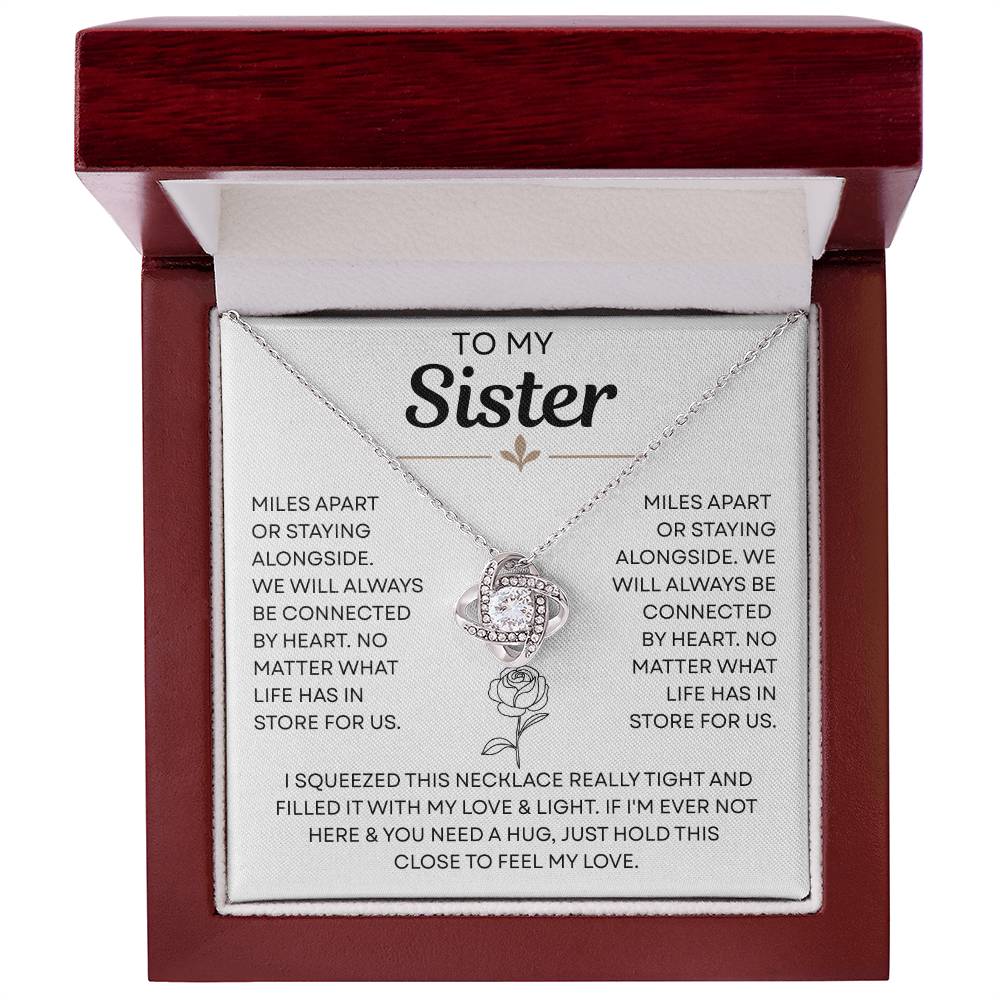 Sister Necklace From Brother, Jewelry for Sisters From Sister