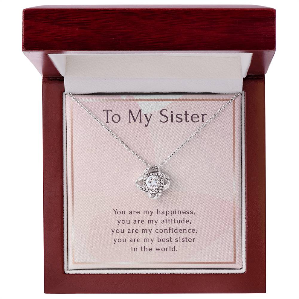 To My Sister Necklace, Big Sister Little Sister Necklace, Sister Necklace Gifts From Sister, Big Sister Necklace For Little Sister, Sterling Silver Sister Necklace For Birthday