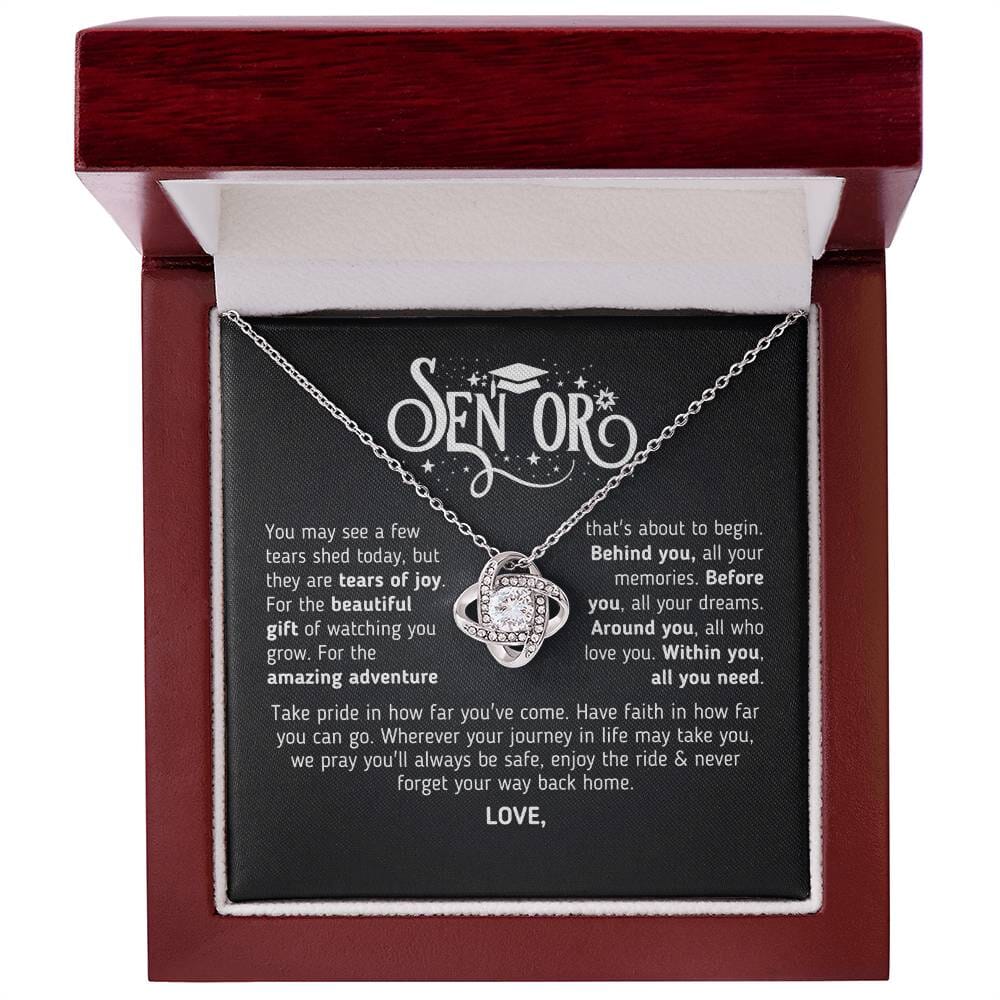 Custom Gift for Graduation "The Beautiful Gift of Watching You Grow" Necklace