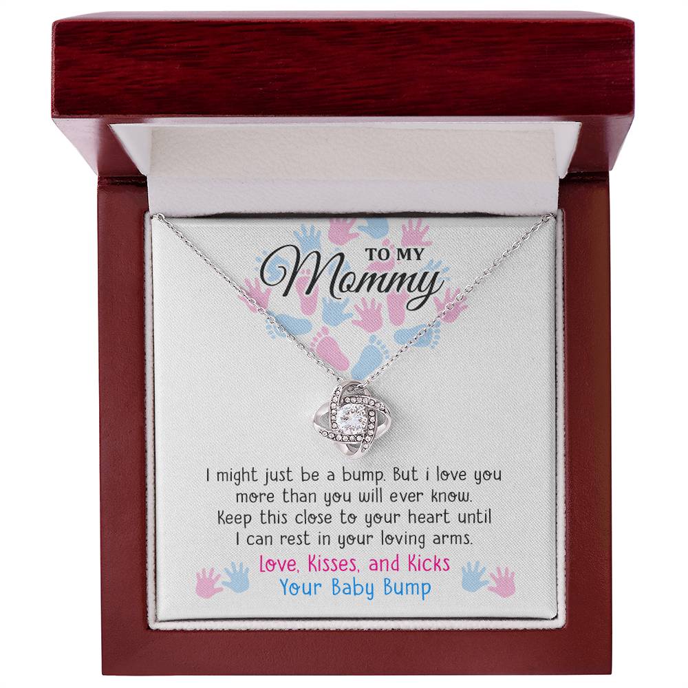 To My Beautiful Mom Necklace, Gift For Mom Necklace, Mother's Day Necklace, Pendant Necklace with Message Card