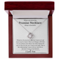 Promise Necklace for Her, Soulmate Girlfriend Wife Finacee
