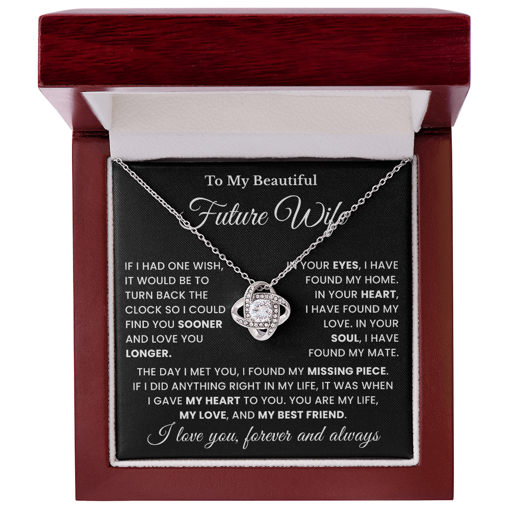 To My Future Wife Necklace, Best Wife Gifts From Husband, Sentimental Gifts for Women