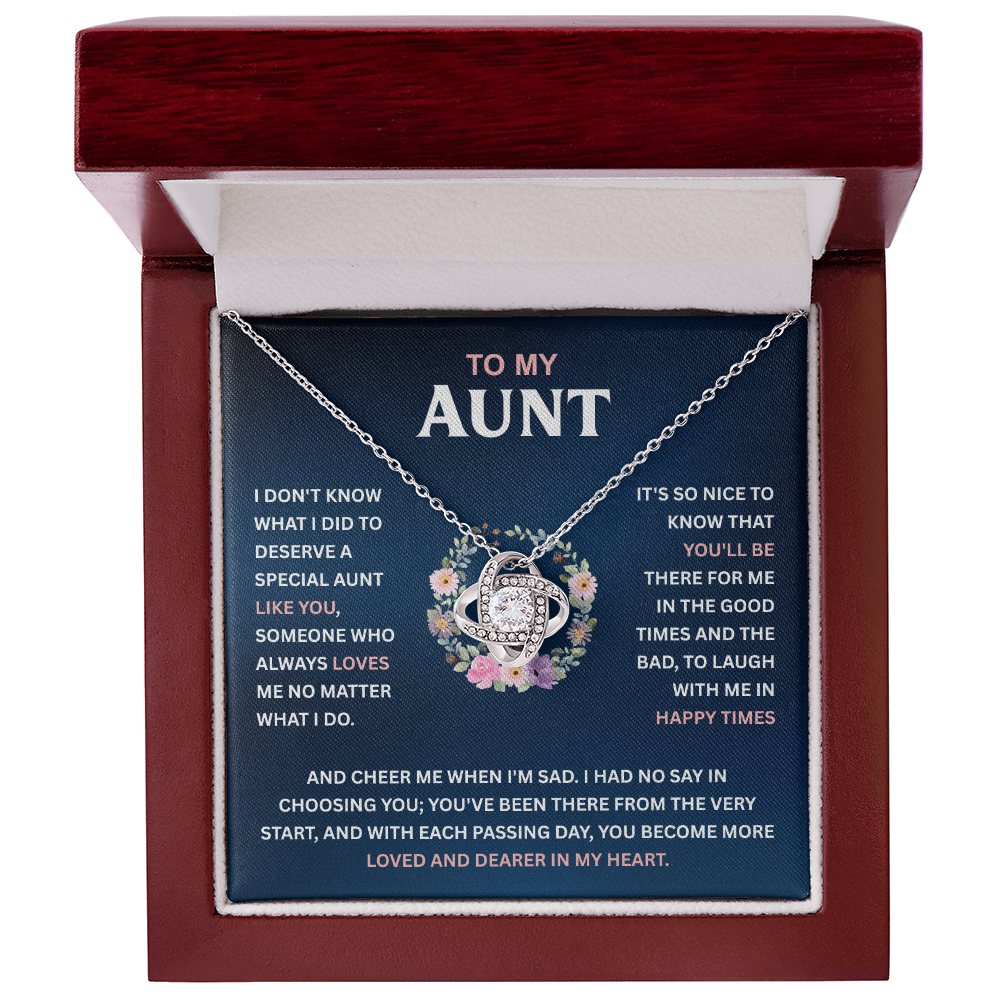 To My Aunt - Someone Who Always Loves Me No Matter What I Do