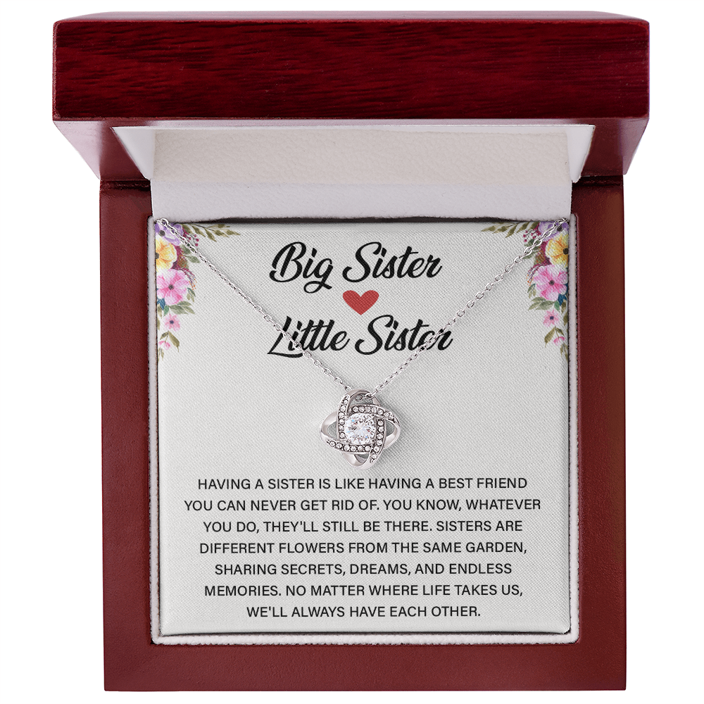 Big Sister and Little Sister - Your Sister Heart Will Melt With Your Loving Gift