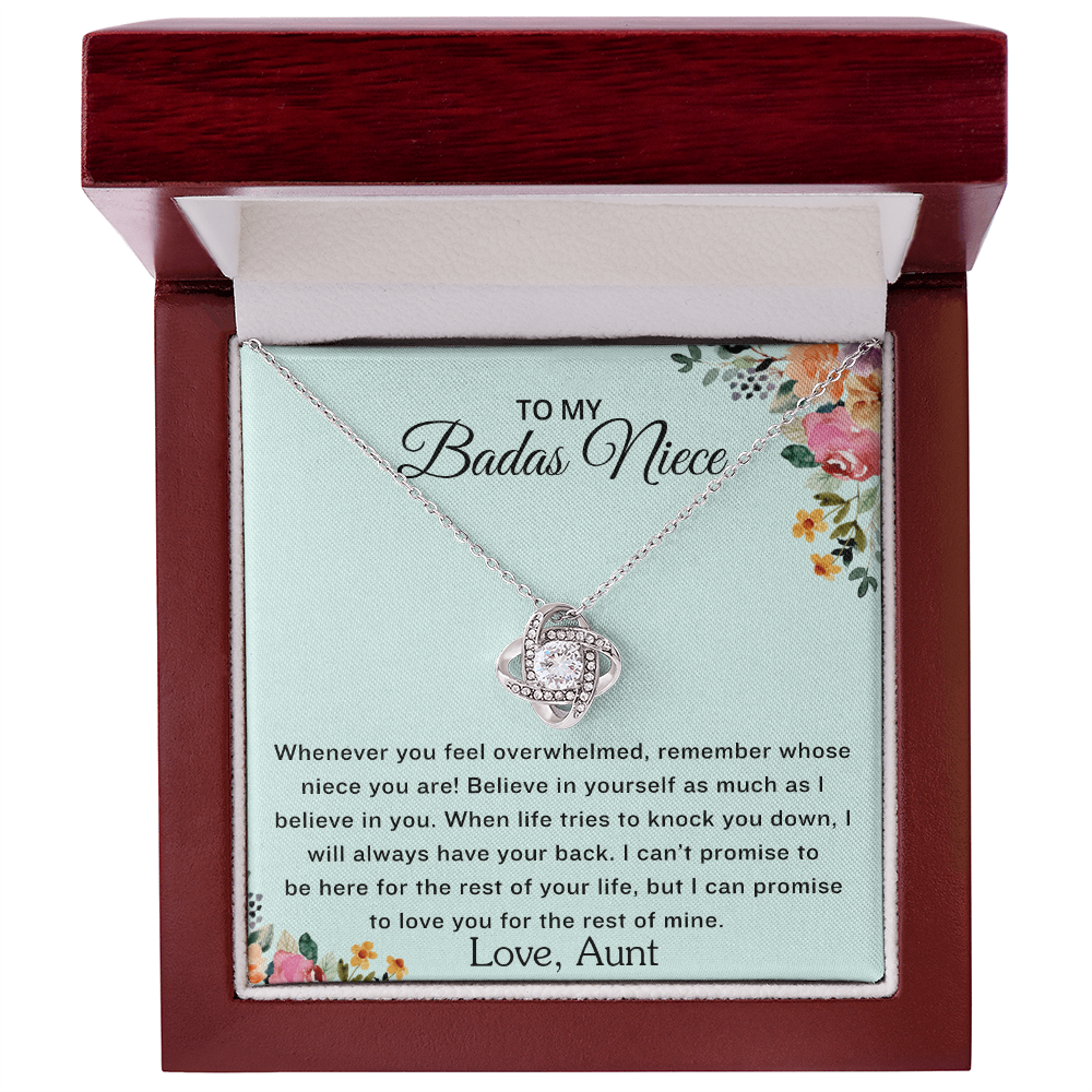 Gift for Niece Necklace From Uncle, Jewelry for Niece From Aunt, Christmas Gift