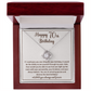 Happy 70th Birthday, Women Birthday Necklace With Elegant Box