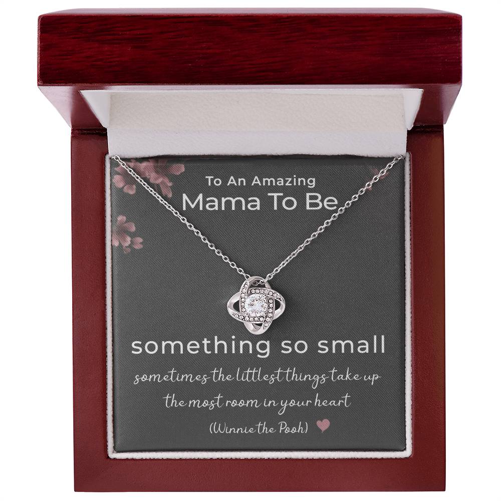 To An Amazing Mama To be Necklace: New Mom Gift, Pregnancy Announcement, Baby Shower