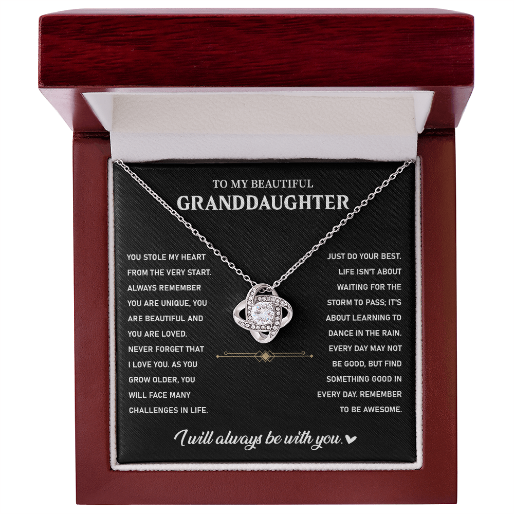 Granddaughter Necklace – A Gift That Will Make Her Smile