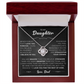 To My Amazing Daughter - the Most Beautiful Chapters of My Life - Love Knot Necklace