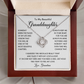 Love Knot Necklace for Granddaughter With Heartfelt Gift Box