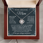 Mother's Day Necklace From Son, Pendant Jewelry for Mother From Daughter