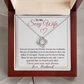 Jewelry to My Wife, the Best Gifts for Wife - Love Knot Necklace