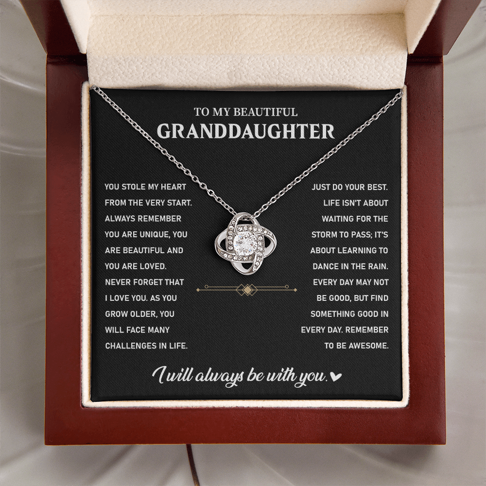 Granddaughter Necklace – A Gift That Will Make Her Smile