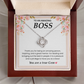 To an Amazing Boss -  a Truly Amazing Leader Appreciation Gift