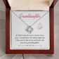 Gift of Love - Granddaughter Necklace to Make Her Smile