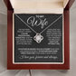 Jewelry to My Wife, The Best Gifts for Wife, Valentine Gifts