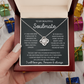 To My Beautiful Soulmate Necklace for Women, Necklace for Wife From Husband