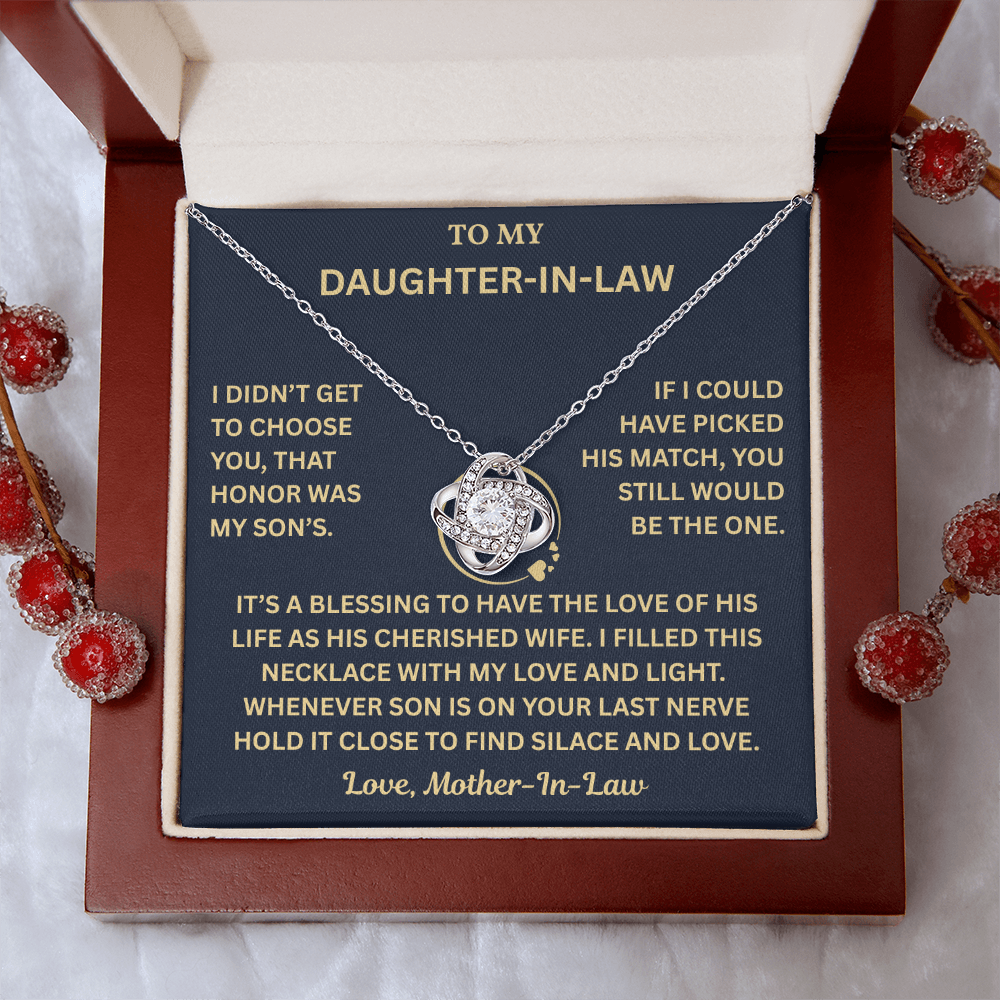 Daughter-in-Law Gifts From Mother-in-Law, Necklace for Women