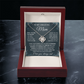 To My Mom - I Love You So Much - Love Knot Necklace