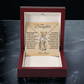 To My Beautiful Daughter Necklace From Mommy, Perfect for Mother's Day